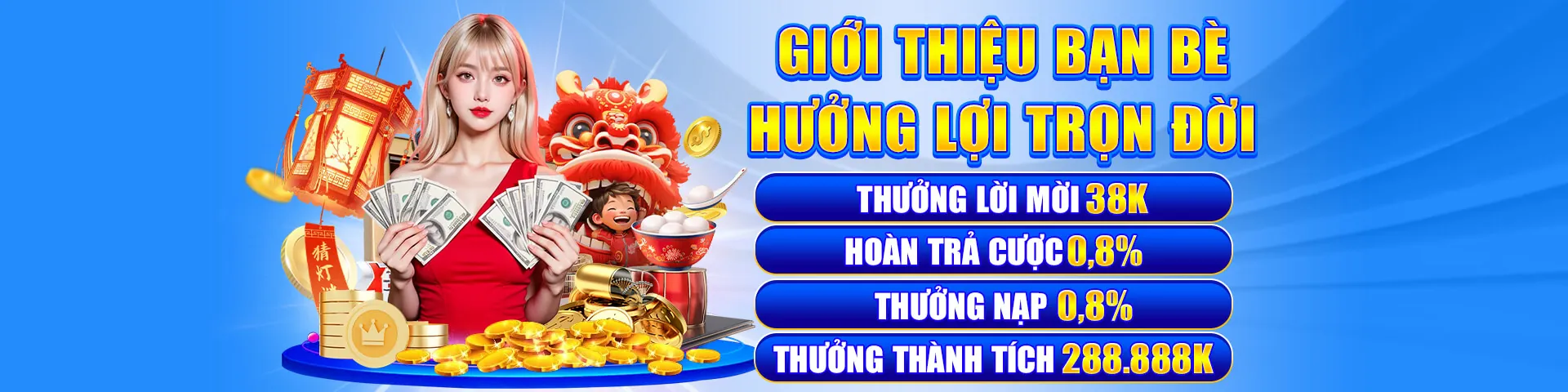 Banner khuyến mãi hấp dẫn của g66 trang chủ chính thức